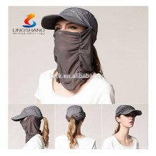 Sun protección UV mágica al aire libre fresco máscara facial headwear multifunción pesca camping sombrero y gorra